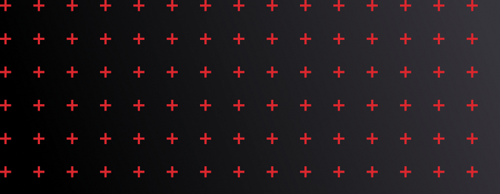 Abstract Signicast red pattern on a dark background